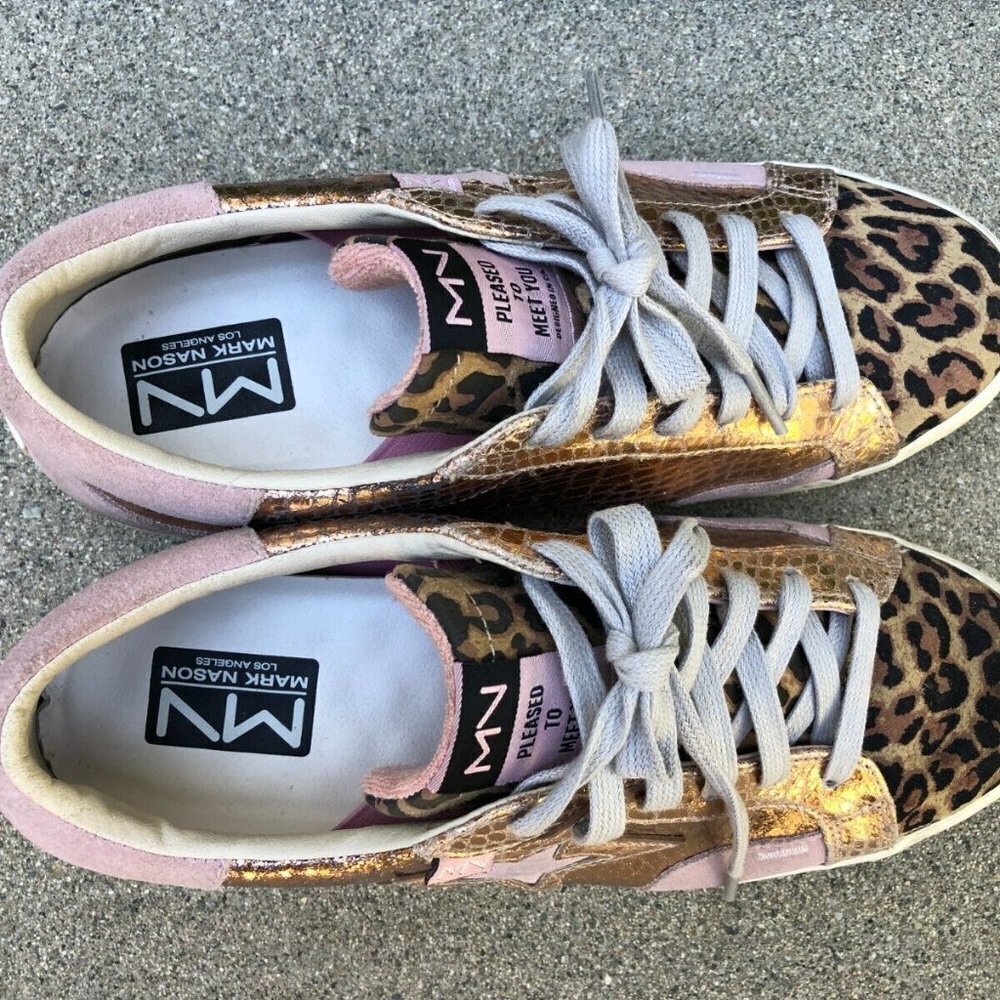 MARK NASON The Stellar Winnie Sneaker Shoes Women's Size 8 Leather Lace 133197 - Picture 7 of 7